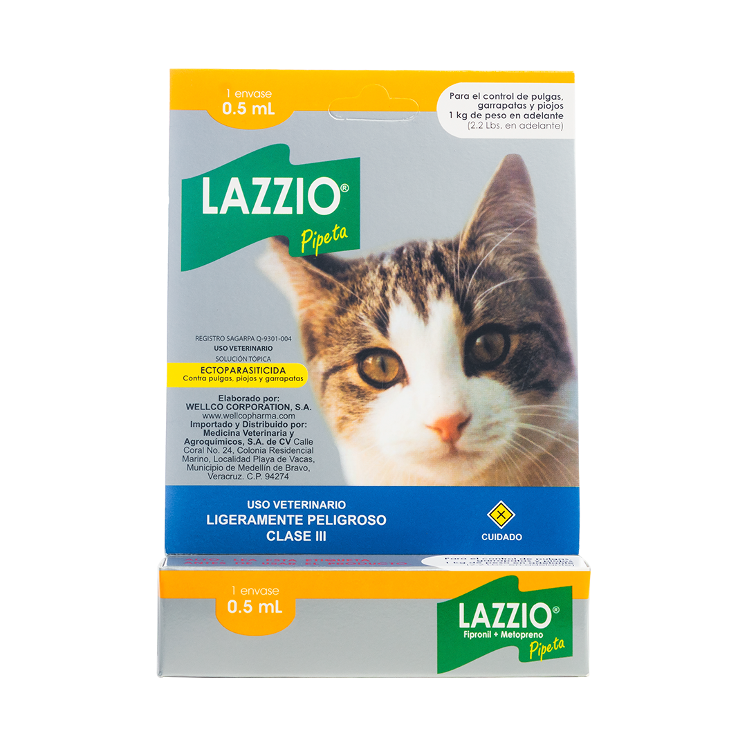 Lazzio Pipeta Gato 0.5 mL