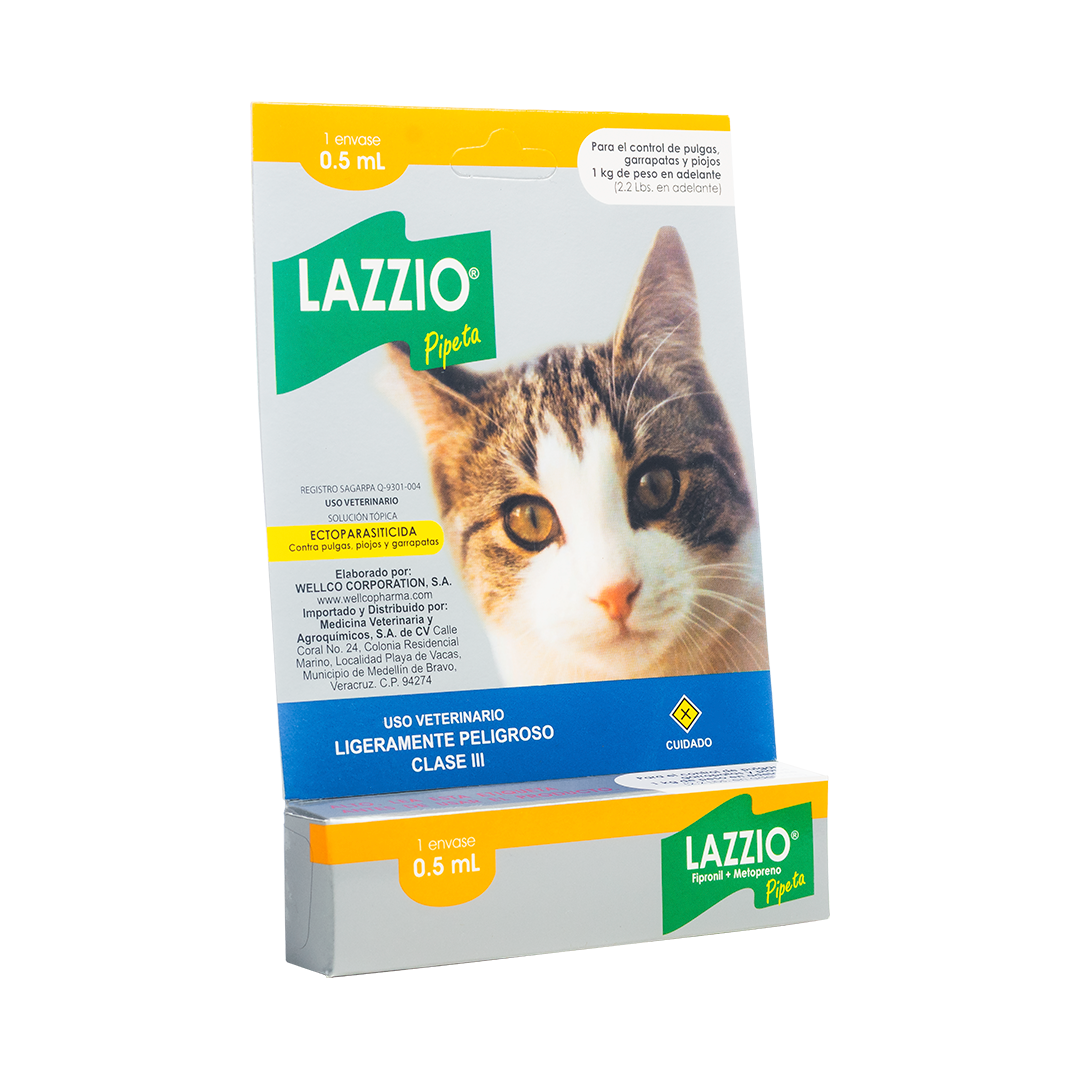 Lazzio Pipeta Gato 0.5 mL